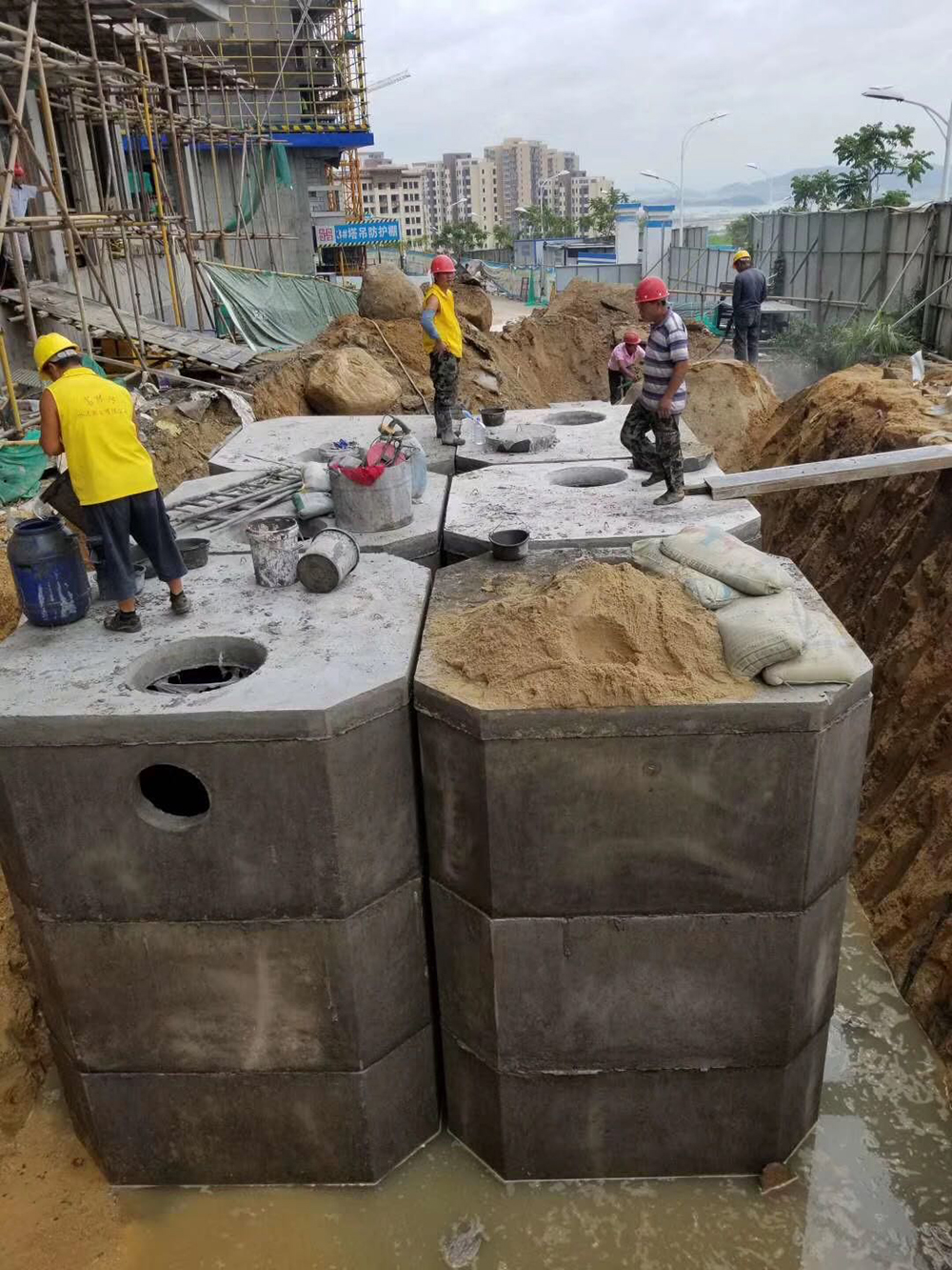 组合式水泥化粪池